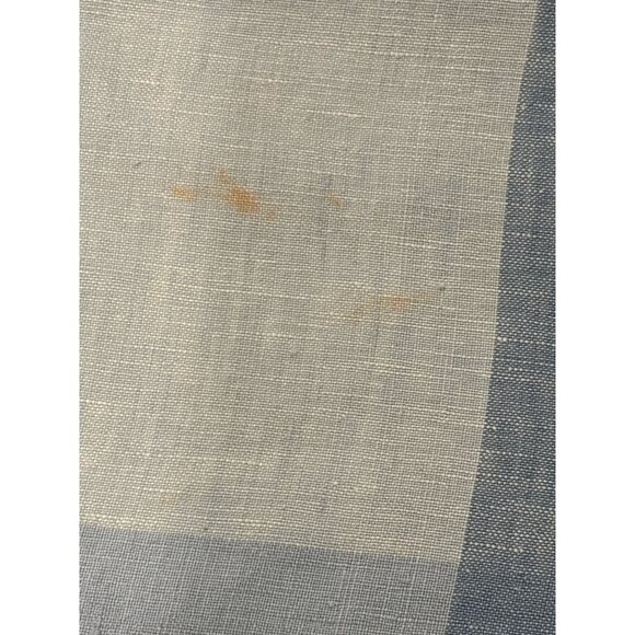 J.Jill Love Linen Midi Dress XL Blue Plaid Sleeveless Tie Back - Picture 8 of 10